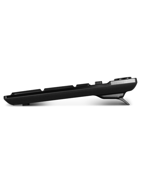 Tastatură SVEN KB-E5500W, Fără fir, Negru | Argintiu