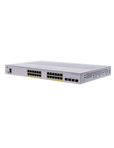 Сетевой коммутатор Cisco CBS350-24P-4X, 24x 10/100/1000 Мбит/с, 4x SFP+