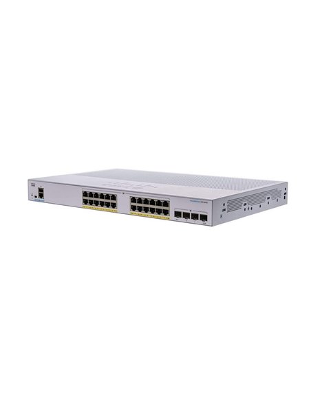 Switch de rețea Cisco CBS350-24P-4X, 24x 10/100/1000 Mbps, 4x SFP+