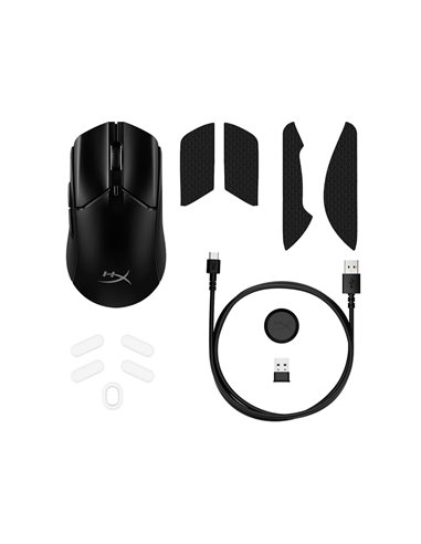 Gaming Mouse HyperX Pulsefire Haste 2 Wireless, Negru