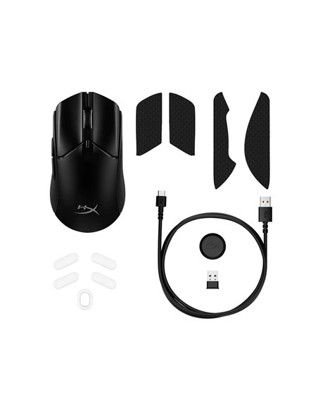 Игровая мышь HyperX Pulsefire Haste 2 Wireless, Чёрный
