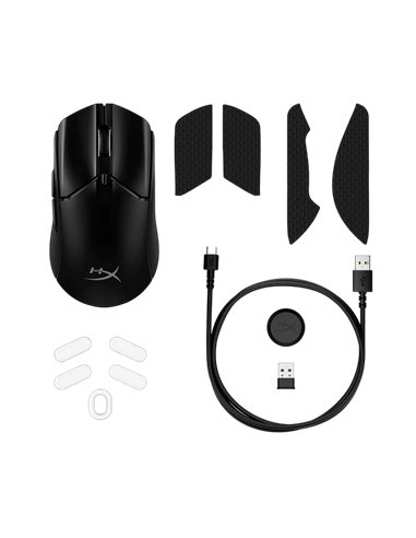 Gaming Mouse HyperX Pulsefire Haste 2 Wireless, Negru