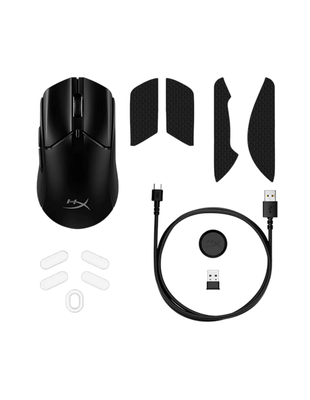 Gaming Mouse HyperX Pulsefire Haste 2 Wireless, Negru