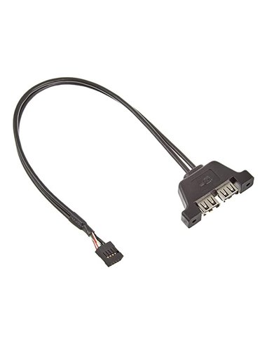 Cablu ASRock DESKMINI 2X USB 2.0, Negru