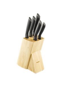 Set de Cuțite Tefal K221SA04, Negru