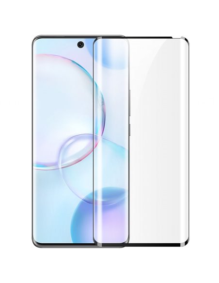 Защитное стекло Cellularline Impact Glass Curved - Galaxy S21 Ultra, Чёрный