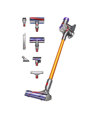 Вертикальный Пылесос Dyson V8 Absolute, Золотой | Никель