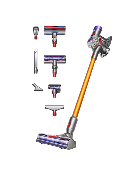 Вертикальный Пылесос Dyson V8 Absolute, Золотой | Никель