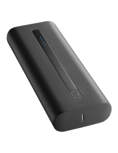 Acumulator extern Cellularline Thunder 20000, 20000mAh, Negru