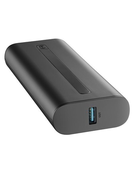 Acumulator extern Cellularline Thunder 20000, 20000mAh, Negru