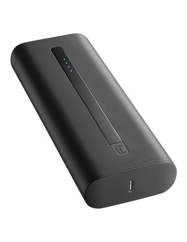 Acumulator extern Cellularline Thunder 20000, 20000mAh, Negru