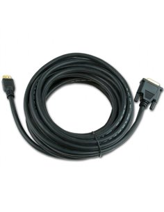 Видео кабель Cablexpert CC-HDMI-DVI-7.5MC, HDMI (M) - DVI-I (M), 7,5м, Чёрный 2