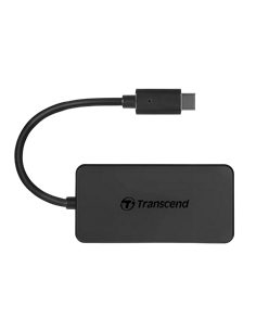 USB-концентратор Transcend HUB2C, Чёрный