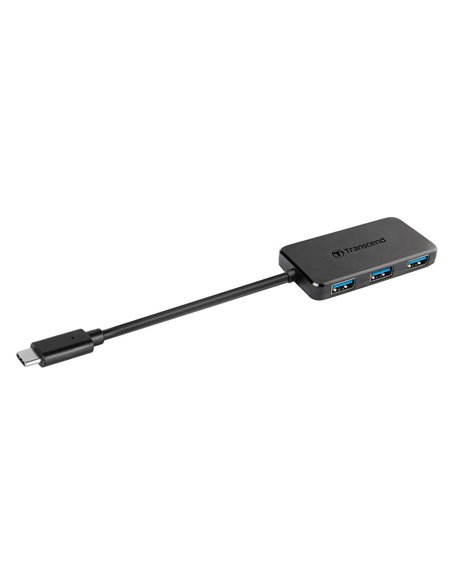 USB-концентратор Transcend HUB2C, Чёрный