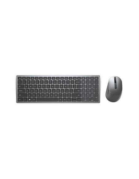 Клавиатура и мышь DELL KM7120W, Беспроводное, Серый