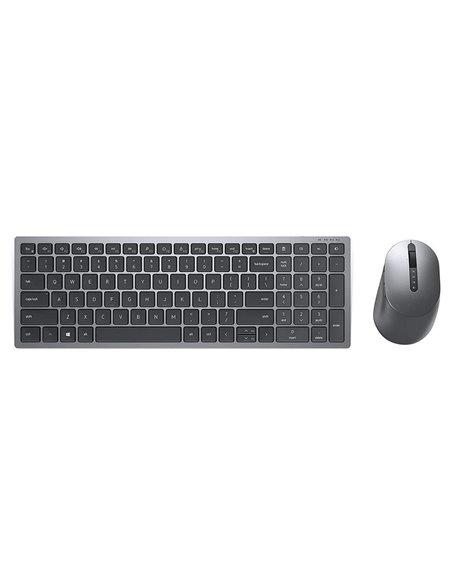 Set Tastatură + Mouse DELL KM7120W, Fără fir, Gri