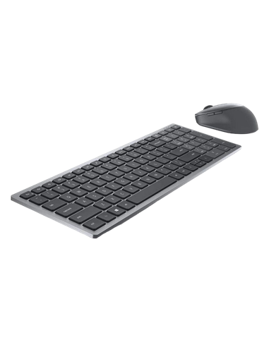 Set Tastatură + Mouse DELL KM7120W, Fără fir, Gri