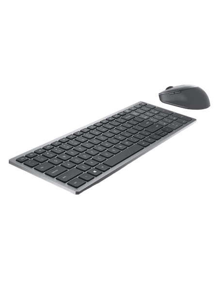 Клавиатура и мышь DELL KM7120W, Беспроводное, Серый