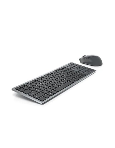 Клавиатура и мышь DELL KM7120W, Беспроводное, Серый