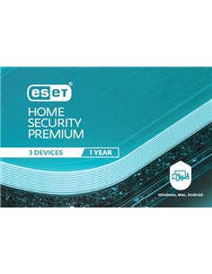 ESET Home Security Premium For 1 year. For protection 3 objects. 2