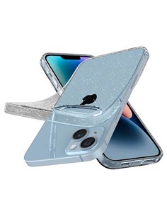 Чехол Spigen iPhone 14 Plus Liquid Crystal Glitter, Прозрачный 2
