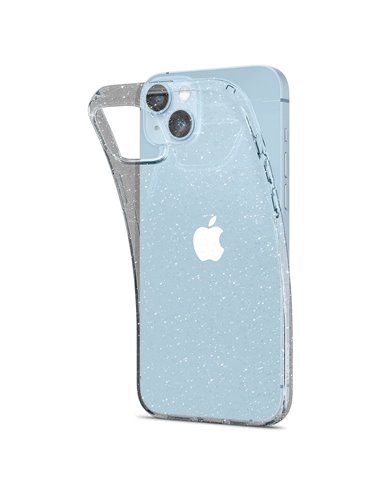 Чехол Spigen iPhone 14 Plus Liquid Crystal Glitter, Прозрачный
