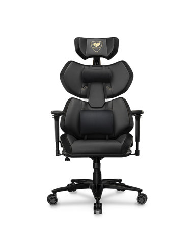 Scaun Gaming Cougar Terminator Elite, PU Piele, Negru | Auriu