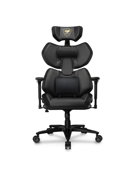 Scaun Gaming Cougar Terminator Elite, PU Piele, Negru | Auriu