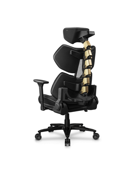 Scaun Gaming Cougar Terminator Elite, PU Piele, Negru | Auriu
