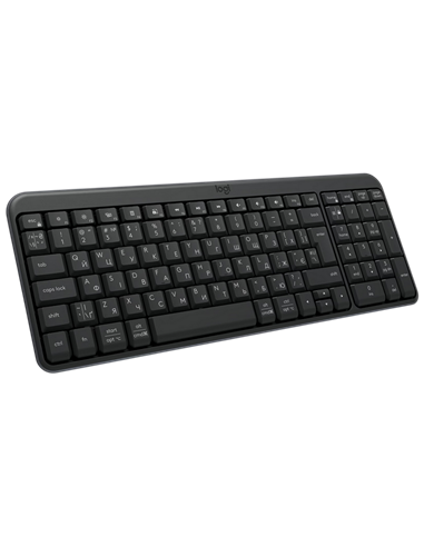Клавиатура и мышь Logitech MK250, Беспроводное, Чёрный