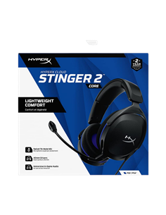 Игровая Гарнитура HyperX Cloud Stinger 2 Core, Проводной аналоговый, Чёрный 2