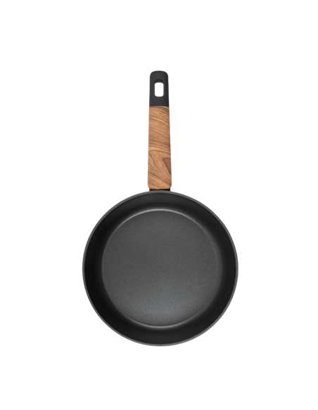 Tigaie RESTO 93183, 24cm, Negru