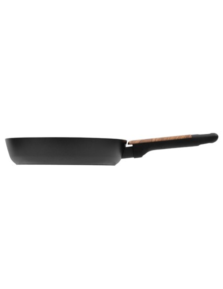 Tigaie RESTO 93183, 24cm, Negru