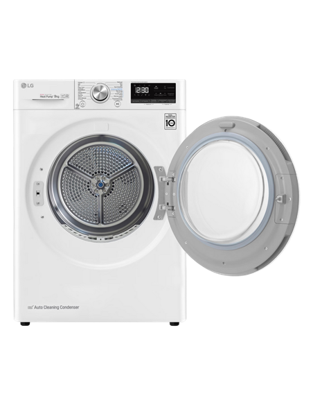 Uscător de rufe LG RH80V9AV3N, 8kg, Alb