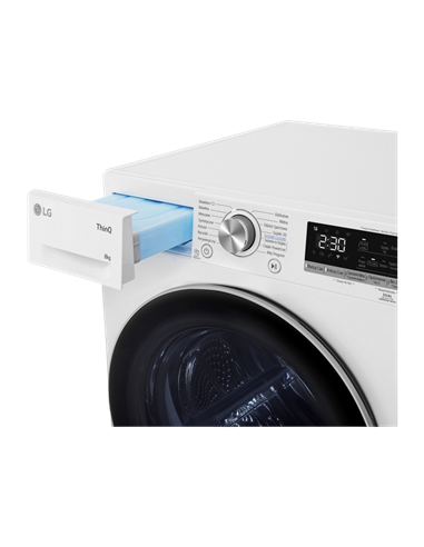Сушильная машина LG RH80V9AV3N, 8кг, Белый