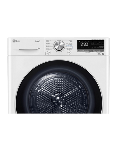 Сушильная машина LG RH80V9AV3N, 8кг, Белый