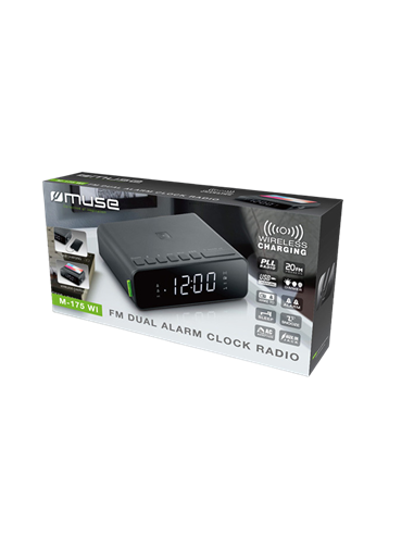 Radio portabil MUSE M-175 WI, Negru