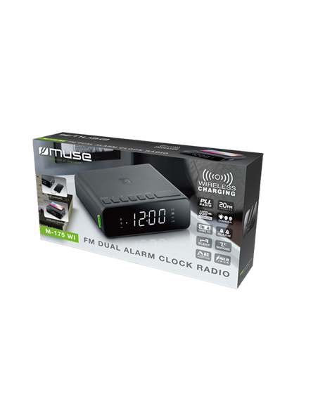 Radio portabil MUSE M-175 WI, Negru
