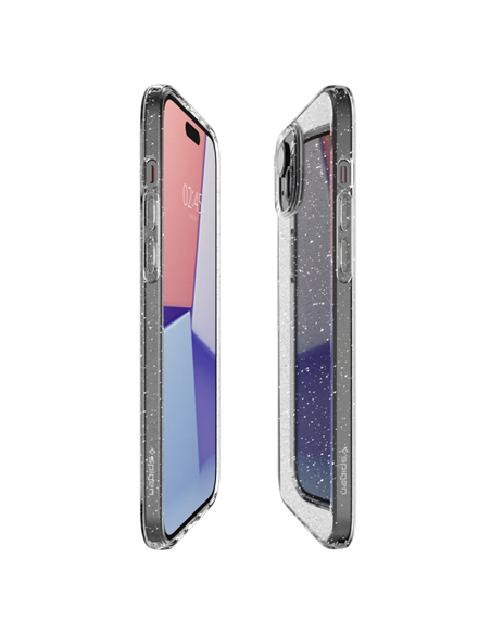 Чехол Spigen iPhone 15 Plus Liquid Crystal, Блестящий Кристалл
