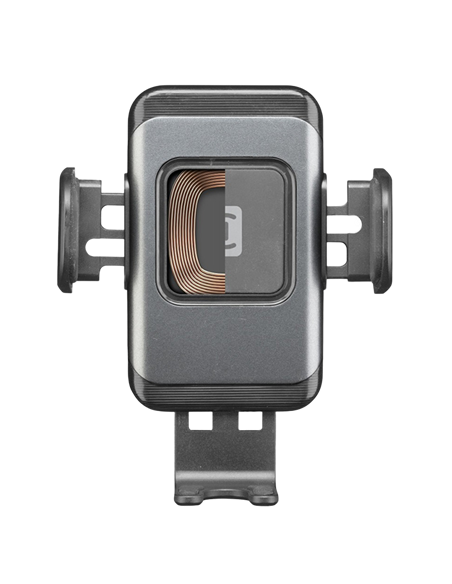 Автомобильный держатель Cellularline Hug Dual Pro 15W, Чёрный