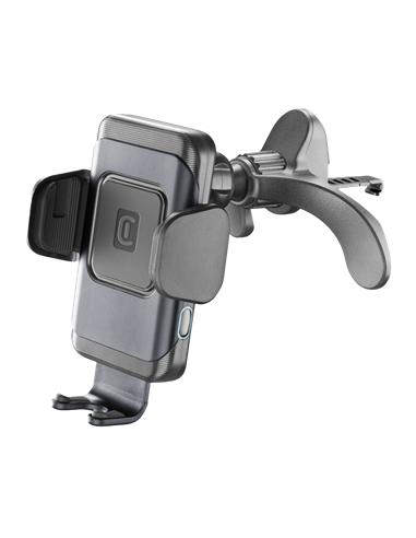 Автомобильный держатель Cellularline Hug Dual Pro 15W, Чёрный