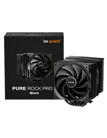 Кулер для процессора be quiet! Pure Rock Pro 3, Чёрный