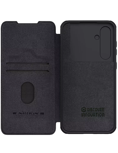 Чехол книжка Nillkin Samsung Galaxy S23 FE Qin Pro, Чёрный