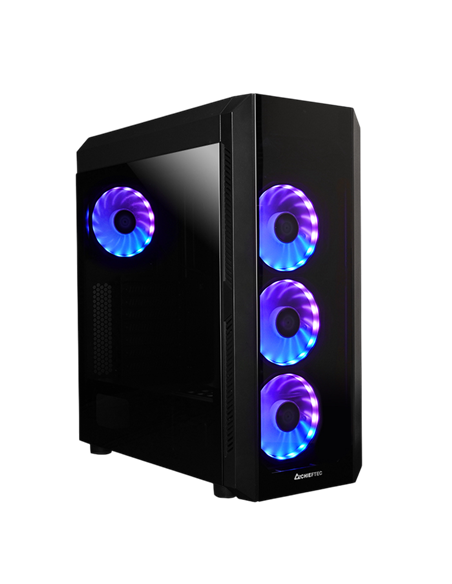 Компьютерный корпус Chieftec SCORPION III, Midi-Tower, ATX, Чёрный