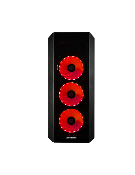 Компьютерный корпус Chieftec SCORPION III, Midi-Tower, ATX, Чёрный
