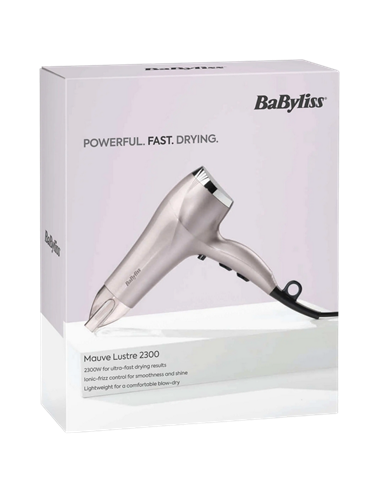 Фен BaByliss D781E, 2300Вт, Розовый