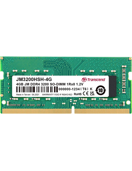 Memorie RAM Transcend JM3200HSH-4G, DDR4 SDRAM, 3200 MHz, 4GB