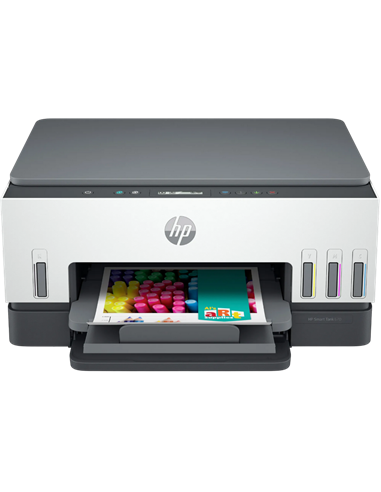MFP HP Smart Tank 670, Alb | Gri