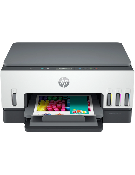 МФУ HP Smart Tank 670, Белый | Серый