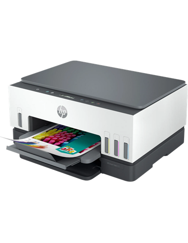 MFP HP Smart Tank 670, Alb | Gri